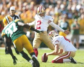 DAVID AKERS 8X10 PHOTO SAN FRANCISCO FORTY NINERS 49ers PICTURE NFL FOOT... - £3.91 GBP