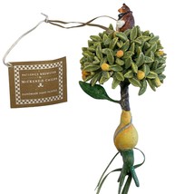 Patience Brewster Mackenzie Childs 12 Days of Christmas Partridge Pear Ornament - £31.71 GBP