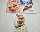 Pillsbury Baking Magazines/Booklet Lot of 3 Easy Baking Bake-Off Cookbook - $11.98