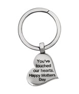 Sterling Silver You&#39;ve Touched My Heart Mom Key Chain - $179.15 CAD
