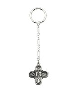 Sterling Silver Four-Way Medal Key Chain - $254.37 CAD