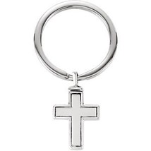 Sterling Silver Cross Ash Holder Key Chain - £120.97 GBP