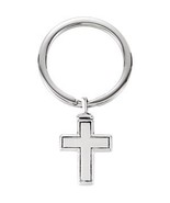 Sterling Silver Cross Ash Holder Key Chain - £119.09 GBP