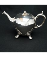 Edwardian Sheffield Silver Plate Teapot Early 20th Century - £61.15 GBP