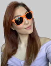 New Fashionista Orange Men's Women's Sunglasses X33 - $9.99