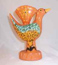 James C Seagreaves Mid-20th Century Glazed Cast Large Whimsical Redware ... - $250.00