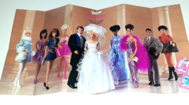 Barbie Fashion Avenue 1996 Boutique Poster &amp; Collection Layout Booklet - £7.76 GBP