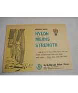 1963 Color Ad U.S. Royal Bike Tires Indianapolis, Ind. Archie from Archi... - $153.45 MXN