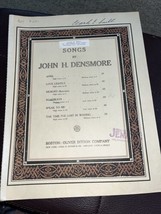 Roadways By John H.Densmore 1917 Sheet Music - $5.94
