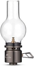 Qmint Outdoor Gas Lantern Dreamlike Candle Lamp Portable Tent Lantern Glass - £35.37 GBP