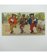 Postcard Cracker Jack Bears Dancing In New York No. 6 UNPOSTED Antique 1... - £18.82 GBP