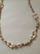 long shell necklace natural - £15.66 GBP