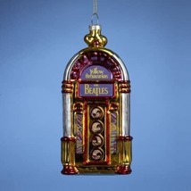 Beatles - Yellow Submarine Jukebox Glass Ornament by Kurt Adler Inc. - £38.73 GBP
