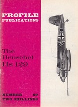Profile Publications #69 The Henschel Hs 129 (British) 16-page magazine - £7.74 GBP
