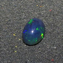 5.15 Ct AAAAA Grade Natural Black Opal Cabochon Gemstone Opal Jewellery - £69.22 GBP