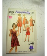 Simplicity 8125 - Classic Walk-Away Dress circa 1969  Size 16-18 &amp; Resiz... - £15.92 GBP