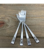 Set Of 4 Salad Forks Coronation Community Plate 6 3/8” Oneida Silverplat... - €21,51 EUR