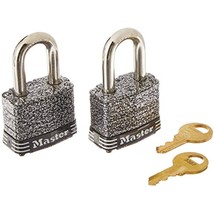 Master Lock 380T, 1-9/16 in. W, Black, 2 Piece - £24.95 GBP