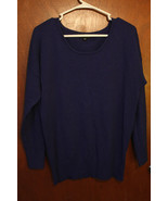 a.n.a. Royal Blue Sweater - Size Medium - £10.23 GBP