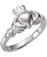 Sterling Silver Kids Claddagh Ring - $138.58 CAD