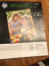(NEW) HP Everyday Glossy Inkjet Photo Paper 8 1/2 x 11&quot; Pack of 50 Sheets - $19.68