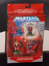 2002 Masters Of The Universe Heroes vs Villains Gift Pack New In The Pac... - £23.97 GBP