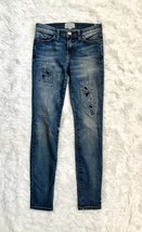 CURRENT/ELLIOTT Ankle Skinny Jean In Pixie Repair Size 24 Distressed Wom... - $14.99