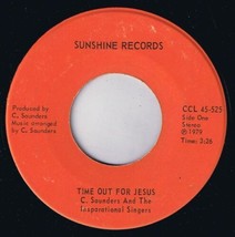 M Lewis One Day At A Time 45 rpm C Saunders Time Out For Jesus Sunshine Records - £7.90 GBP