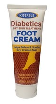 Kissable Diabetics&#39; Dry Skin Treatment Foot Cream 4 oz. - £5.57 GBP