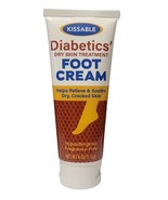Kissable Diabetics&#39; Dry Skin Treatment Foot Cream 4 oz. - £5.49 GBP