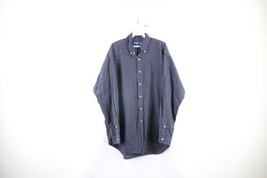 Vtg 90s Ralph Lauren Mens Large Faded Blake Collared Button Shirt Rainbow Plaid - £29.56 GBP