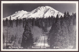 Mount Shasta, CA RPPC - Eastman&#39;s Studio Real Photo Postcard #B-1894 - £9.59 GBP