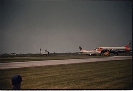 35mm Slide 1950s Transparency Slide U.S. Air Force Fighter Jets with Pro... - $5.50