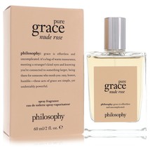 Pure Grace Nude Rose Perfume By Philosophy Eau De Toilette Spray 2 oz - £38.62 GBP