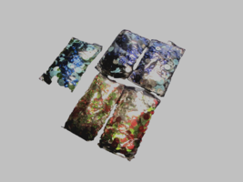 SEQUINS, FLOWERS, GLITTER 5 BAGS. see description for color combo (appli... - $8.00