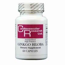 Cardiovascular Research - Ginkgo Biloba, 120 mg, 60 capsules - £14.40 GBP