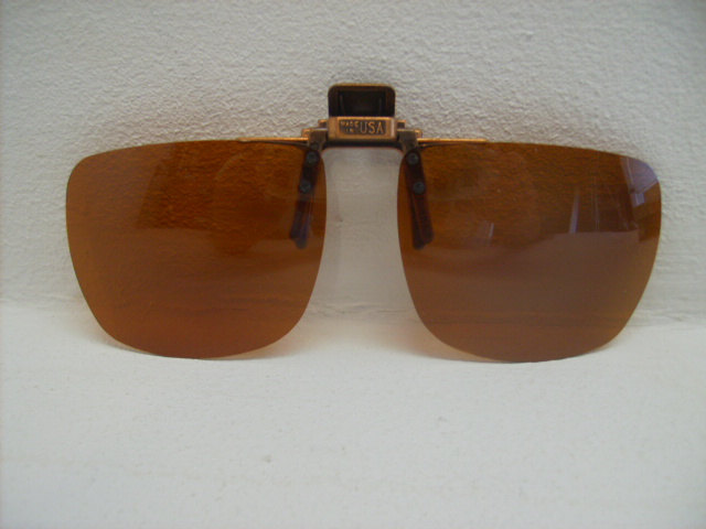 Blue Blockers Sunglasses Clip on 100 UV # 61 - £12.77 GBP