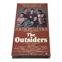 The Outsiders VHS 1983, 1991 Matt Dillon Video Tape movie film - £6.79 GBP