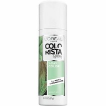 New L&#39;oreal Paris Hair Color Colorista 1-day Spray - Mint Green 20 oz - £2.35 GBP