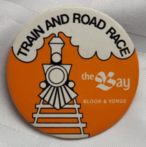 THE BAY TORONTO ONTARIO CANADA TRAIN AND ROAD RACE PROMO ADVERTISING BUT... - £18.16 GBP