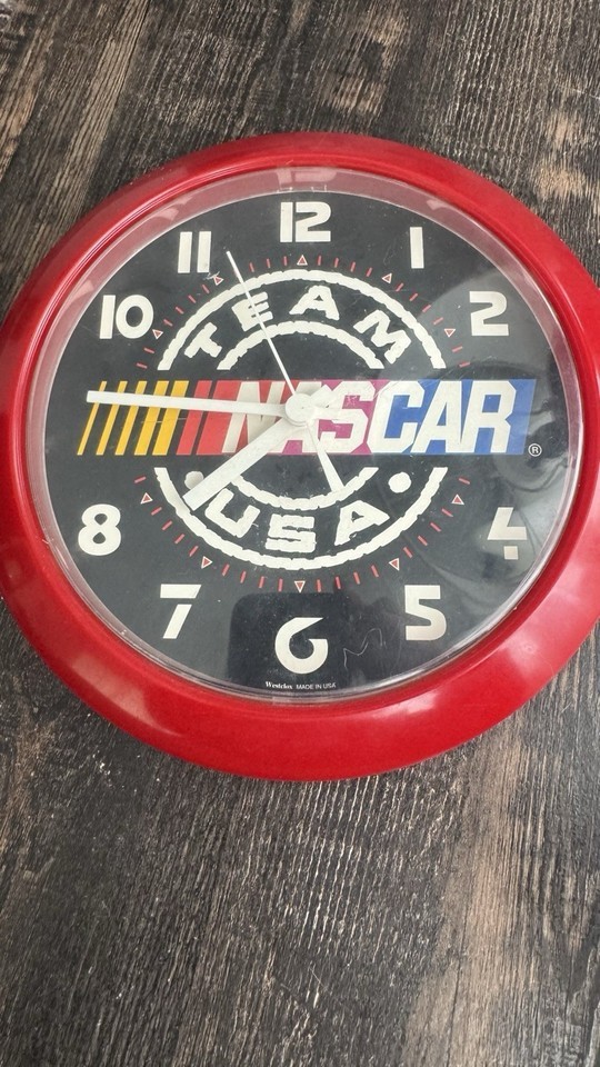 Westclox NASCAR - Team NASCAR U.S.A. Clock - $7.50