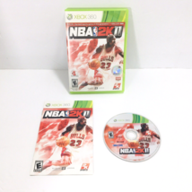 NBA 2K11 (Microsoft Xbox 360, 2010) Jordan Complete Manual Tested - £11.17 GBP