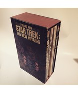 STAR TREK 1977 COLLECTIBLE BOXED SET 4 PB BOOKS THE NEW VOYAGES Nimoy Spock - £31.97 GBP