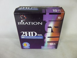 Imation 9 2HD Floppy Disks 3.5"  - IBM Formatted - $7.91