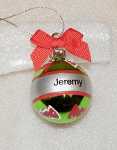 Christmas Keepsake Ornaments Green Ganz 2&quot; x 1 1/2&quot; You Choose Many Name... - £4.37 GBP