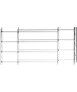 John Sterling 4Bar Basic Fixed Window Guard,14x14-24 Inches White - $949.88 MXN