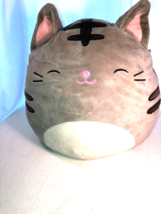 Tally The Gray Squishmallow Cat 12&quot; No tags But EUC - £23.44 GBP