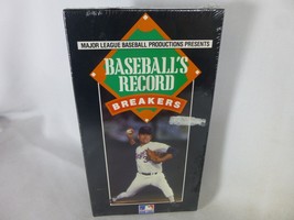 Baseball&#39;s Record Breakers VHS 1991 - NEW SEALED - Nolan Ryan - £3.56 GBP