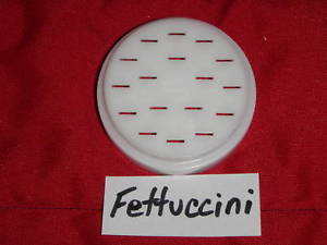 Popeil Pasta Maker Machine P200 &amp; P400 Part Fettuccine Die - $9.79