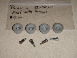 Feet with Screws for Panasonic Bread Machine Models SD-BT2P SD-BT6P SD-BT10P - £9.20 GBP